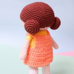 Rose the Korean Doll amigurumi pattern by Cara Engwerda