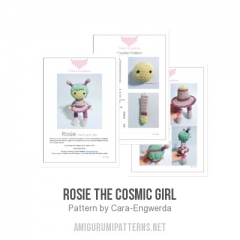 Rosie the Cosmic Girl amigurumi pattern by Cara Engwerda