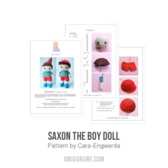 Saxon the Boy Doll amigurumi pattern by Cara Engwerda