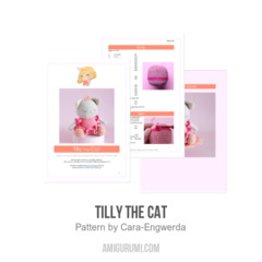 Tilly the Cat amigurumi pattern by Cara Engwerda