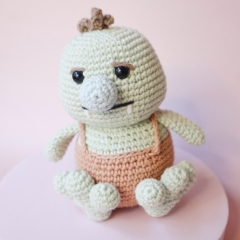 Tyson the Troll amigurumi pattern by Cara Engwerda