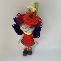 Bloody Mary Zombie amigurumi pattern by PoseyplacebyDenise