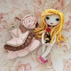 Steampunk BriarRose amigurumi by PoseyplacebyDenise