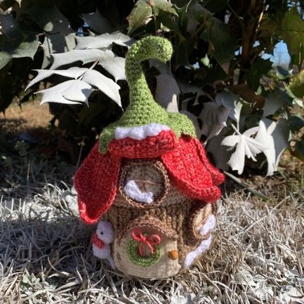 Winter Fairy House amigurumi pattern by PoseyplacebyDenise