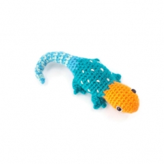 Abayomi the Agama Lizard amigurumi pattern by Smiley Crochet Things