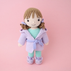 Beatrice the Bedtime Doll amigurumi by Smiley Crochet Things