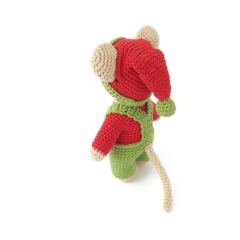 Christmas Mouse Trio amigurumi pattern by Smiley Crochet Things