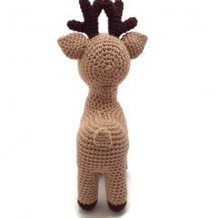 Cinnamon the Reindeer amigurumi by Smiley Crochet Things