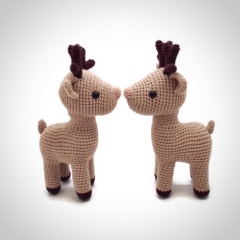Cinnamon the Reindeer amigurumi pattern by Smiley Crochet Things