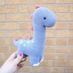 Dora the Diplodocus Dinosaur amigurumi by Smiley Crochet Things