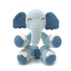 Edwardo the Elephant amigurumi pattern by Smiley Crochet Things