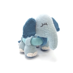 Edwardo the Elephant amigurumi by Smiley Crochet Things