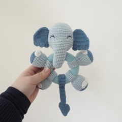 Edwardo the Elephant amigurumi pattern by Smiley Crochet Things