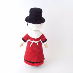 Gwen the Welsh Doll  amigurumi by Smiley Crochet Things