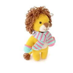 Leonard the Lion amigurumi by Smiley Crochet Things