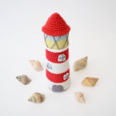 Lighthouse amigurumi by Smiley Crochet Things