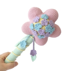 Magical Flower amigurumi pattern by Smiley Crochet Things