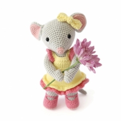 Milly the Mouse amigurumi by Smiley Crochet Things