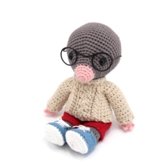 Mortimer the Mole amigurumi pattern by Smiley Crochet Things