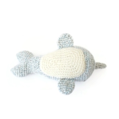 Norbert the Narwhal amigurumi by Smiley Crochet Things