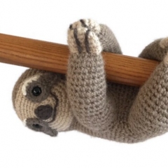 Sebastian the Sloth  amigurumi by Smiley Crochet Things