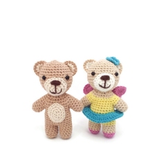 Tiny Teddies  amigurumi by Smiley Crochet Things