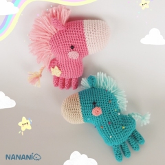 Dotty the Pony amigurumi by Nanani