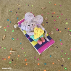 Missy the mouse amigurumi pattern by Nanani