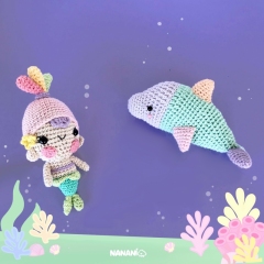 NERY the mermaid amigurumi by Nanani