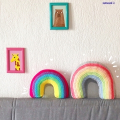 Rainbow amigurumi by Nanani