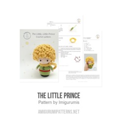 The Little Prince amigurumi pattern by Imigurumis