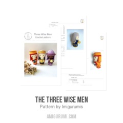 The Three Wise Men amigurumi pattern by Imigurumis