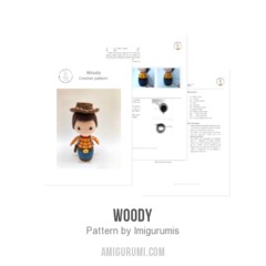 Woody amigurumi pattern by Imigurumis
