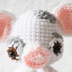 Pua Piglet amigurumi pattern by Sweet N' Cute Creations