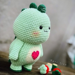 DinDin-The little Dino amigurumi pattern by NgocLinh