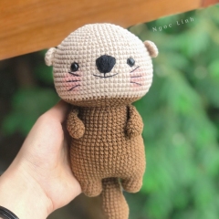 My Tiny Otter amigurumi pattern by NgocLinh