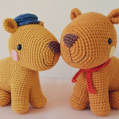 Capybara Joca amigurumi pattern by Yarn Handmade