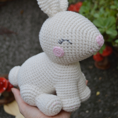 Carlota, the Bunny  amigurumi by Yarn Handmade