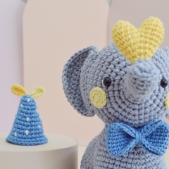 Yarn's Little Elephant  amigurumi pattern by Yarn Handmade