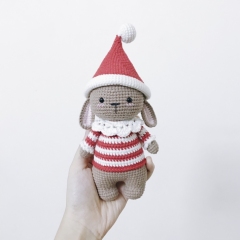 Timmy the Little Bunny amigurumi pattern by Little Fish Crocheterie
