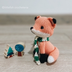 Apricot the little Fox amigurumi by Little Fish Crocheterie