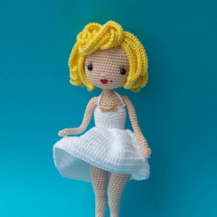 Diva Marylin amigurumi pattern by Kreatyvchen