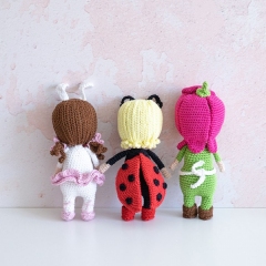 Spring Trio amigurumi pattern by Kreatyvchen