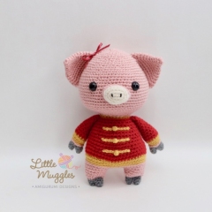 Cha Siu the Pig amigurumi by Little Muggles