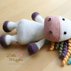 Emily the Unicorn amigurumi pattern by Little Muggles