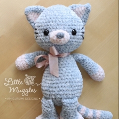 Luna the Kitty amigurumi pattern by Little Muggles