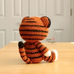 Toby the Tiger amigurumi by Little Muggles