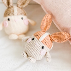 Hot Cross Bunny amigurumi pattern by Bluesparrow Handmade