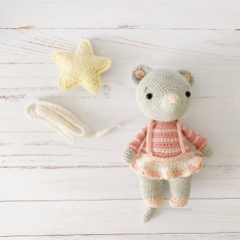 Millie the mouse amigurumi by Bluesparrow Handmade