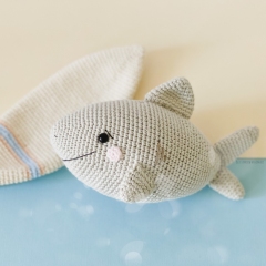 Sammy the Shark amigurumi pattern by Bluesparrow Handmade